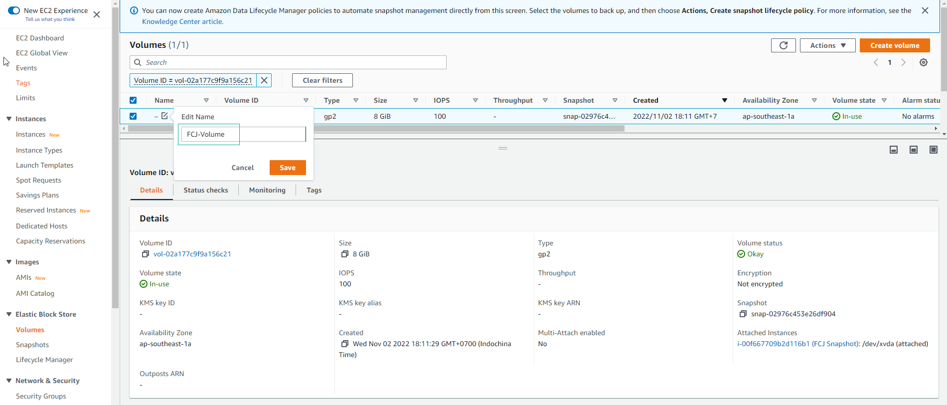 Launch EC2